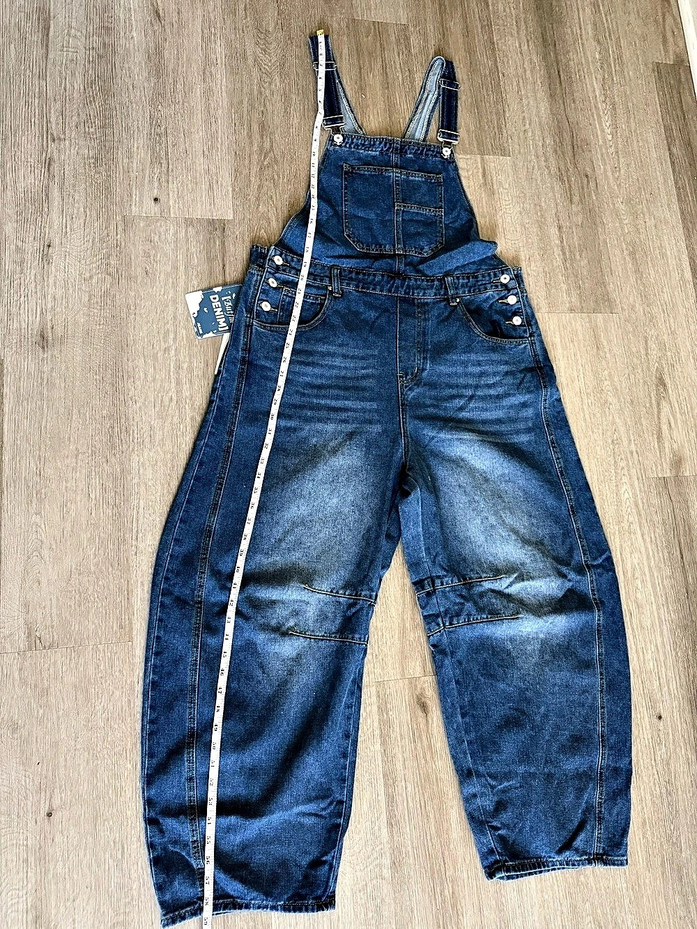 Buffalo Denim Overalls in Blue Size XL NWT